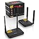 Wireless HDMI Transmitter and Receiver 4K, Binken 820FT/250m Wireless HDMI Extender Kit,4K@30Hz HD hdmi ohne Kabel, Streaming Media Video/Audio von Laptop, Kamera, PS5, PC zu Monitor, Beamer, HDTV