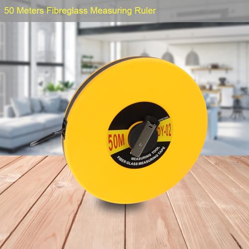 Cinta métrica de fibra de vidrio 50 m enrollada miniatura 2