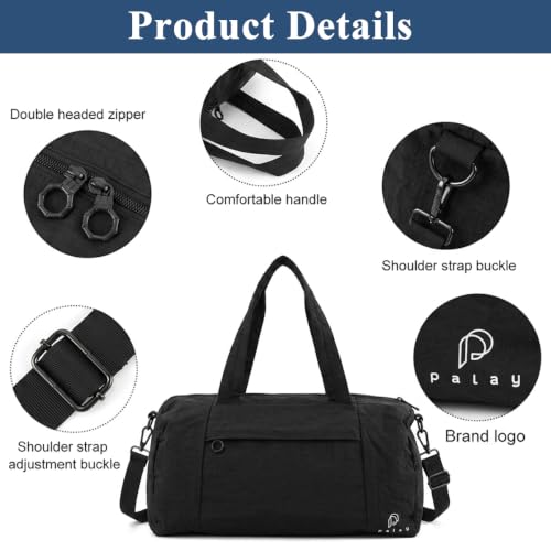 Image of PALAY Women Gym Bag with Wet Pocket and Shoe Compartment for Traveling