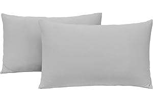 Jersey Knit Soft Breathable Pillow Cases For Queen/Standard Sized Pillows