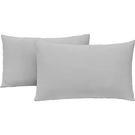 grey pillow cases amazon