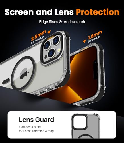 Coque iPhone 13 Pro antichoc transparente compatible Magsafe 6,1 pouces
