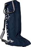  HV Polo Stiefeltasche Jill Griffe + langer Schulterriemen Logo-Grafik (navy)