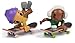 Tech Deck Sk8 Crew, 2-Pack Exclusive Fingerboards with Assistive Figures, Collectible and Customisable Mini Skateboards, Kids’ Toys for Ages 5 and up (Styles May Vary)