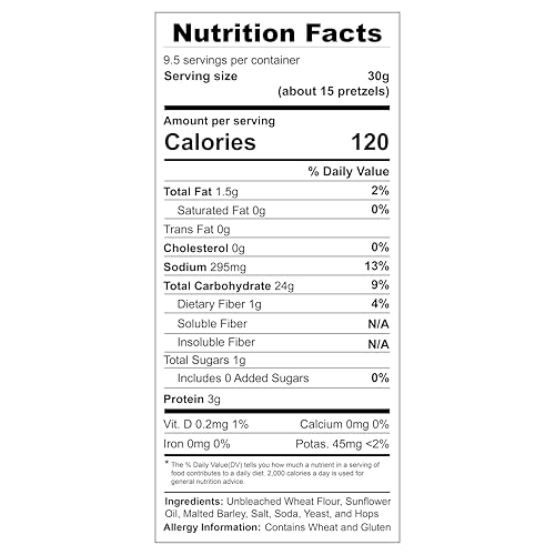 Unique Snacks Sourdough Craft Beer Pretzel Rings, Delicious Homestyle Baked Snack Bag, Vegan, OU Kosher, and Non-GMO Food, No Artificial Flavor, 11 Oz. Bag, Pack of 6