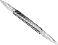 Vista 4 de Set de clavos, doble cabeza de clavo central, perforador pequeño y compacto de metal para carpintería