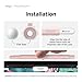 elago x MONAMI Compatible with Apple Pencil Pro Case & Apple Pencil 2nd Generation Case, Compatible with Magnetic Charging, Double Tap, Squeeze (Must Read Installation Instructions) (Peony Pink)