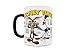 Morphing Mugs Looney Tunes (Wile E Coyote and Road Runner) Ceramic Mug, Black
