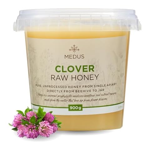 Earthbreath Clover Raw Honey - Pure Sweetener Cover
