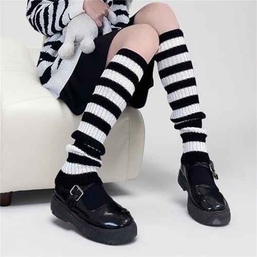 Image of Goth Leg Warmers Women Japanese Gothic Y2k Harajuku Grunge Emo Punk 80s