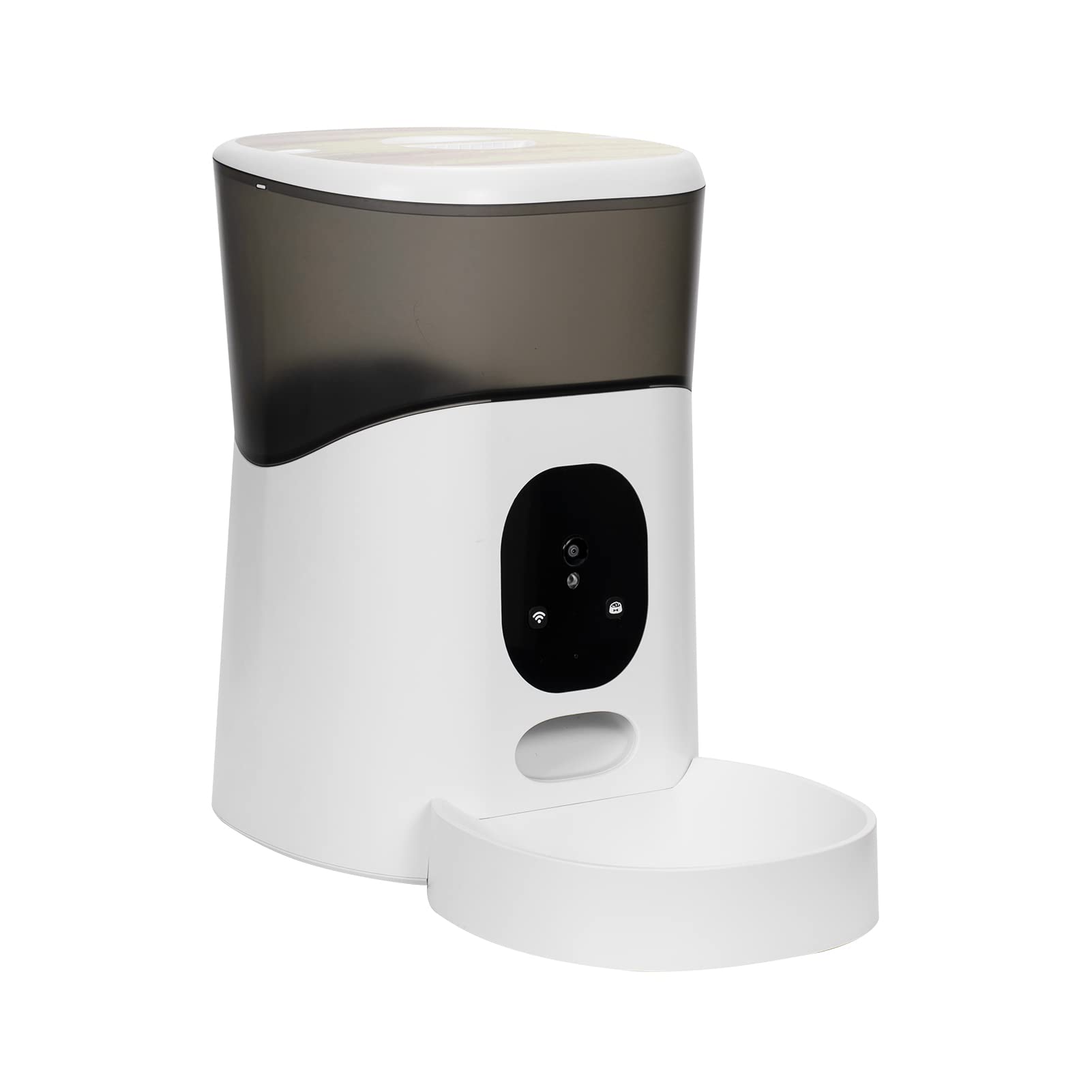 Pet Automatic Feeder with 5L Capacity, Intelligent Timing Feeding Machine for Cats and Dogs - Remote Control with 1080P Camera, Two - Way Audio, Dual Power Supply