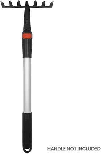 Miniatura 3 de Zenport J4007 - Accesorio para rastrillo de suelo, multiherramienta de jardín, color negro