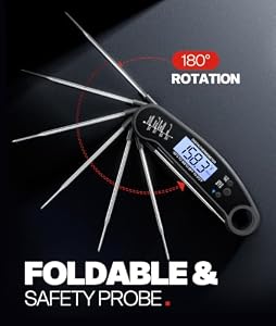 Meat Thermometer Digital, 1-2 Sec Instant Read, Grilling, Cooking, Food — photo 4 of 6