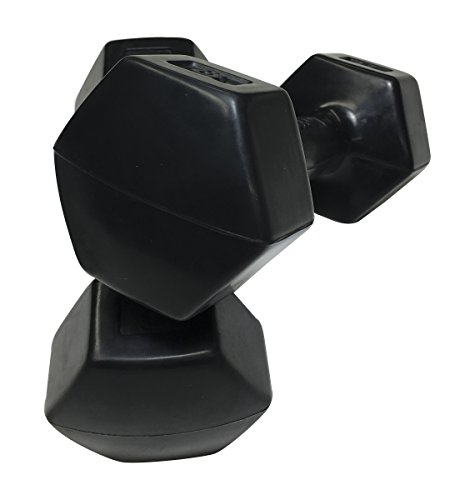 Ivanko Rubber Dumbbells, 8 Lbs (Pair) #TOP1