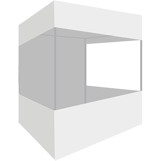 Ab Sab Canopy Tent Portable White 6x7