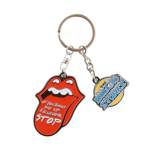 Grupo Erik - Porte-Clés Rolling Stones, Cadeau Rolling Stones, Accessoires Musique