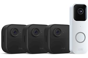 Blink Video Doorbell with 3 Outdoor 4 Cameras and Sync Module 2