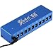 Yuker PS-10ADJ Guitar Power Supply, 10 Isolated DC Output Adjustable 9V/12V/18V High-Current Output for Effect Pedal with Adapter and all Accessories