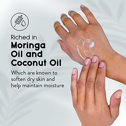 Cleen Beauty Moringa Body Butter | Body Cream For Women With Moringa Oil And Coconut Oil | Lotion For Dry Skin | Body Lotion For Women - Paraben Free | Cocoa & Shea Butter Lotion | 8 Fl Oz #TOP2