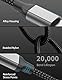 Acecene iPhone Ladekabel 1m [2 Stück], MFi Zertifiziert Nylon USB C auf Lightning Kabel iPhone Schnellladekabel für iPhone 14 13 12 11 Pro Max X XS XR 8 7 6 Plus Mini SE - Schwarz