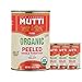 Mutti Organic Whole Peeled Tomatoes, 14 oz. Can, 6-Pack