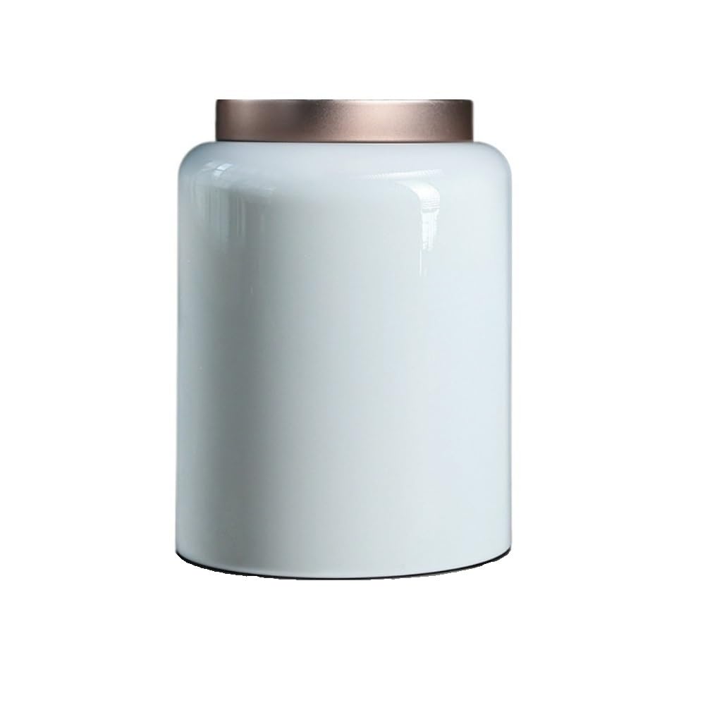XYNSNDB Słoik cukru Pojemnik do przechowywania herbaty luzem Ceramiczny szczelnie zamknię słoik Pusty słoik Kuchnia Słoik do przechowywania przypraw Retro Zestaw herbaty Pojedynczy słoik Pojemnik na