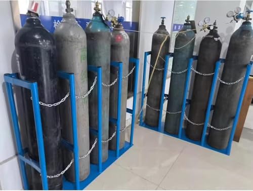 Support pour bouteille de gaz acier robuste porte-bouteille oxygène 24 - 2