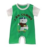 [EOQIFJM] ベビー服 半袖 新生児服 夏服 女の子 男の子 綿100% ロンパース カバーオール ボディースーツ お出かけ服 可愛い 出産祝い 無地 前開き ユニ 子供服 赤ちゃん 全開き 春服 肌着 コットン メッシュ 涼しい 綿 薄手