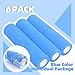 IndigoCase 6 Pack Self Adhesive Bandage Wrap 4 Inch, Blue Color Bandages Variety Pack, Elastic Grip Tape, Sports Wraps, Vet Wrap, Large Bandages Bulk for Knee, Ankle, Dogs and Horses.