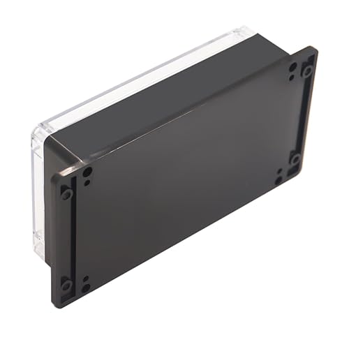 Miniatura 63 de Project Box - Caja de conexiones impermeable IP65, cajas eléctricas de plástico ABS, caja electrónica para proyectos de bricolaje, caja de Negro