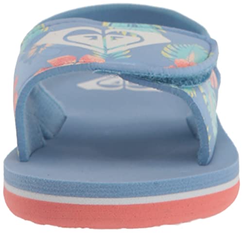 Image of Roxy Girl's TW Finn Sling Back Flip Flop Sandal Sandal, NAVY DREAM, 7 M M US Toddler