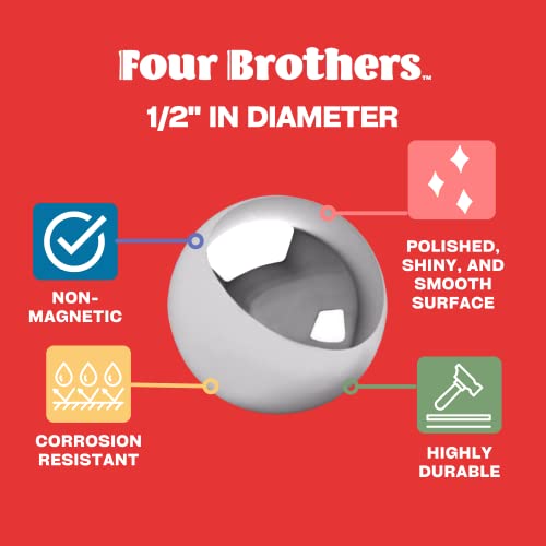 Four Brothers Replacement Balls For Brio Labyrinth And Brio Pinball Games - Pack Of 10 #TOP3