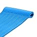 TRC Recreation Serenity 1.5” Thick Vinyl Coated Foam Swimming Pool Float Mat Adult Lounger with Built-In Roll Pillow, Bahama Blue