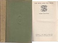 Robert Browning Poems and Plays, Volume 3, The Ring and the Book B000R8ZR4O Book Cover