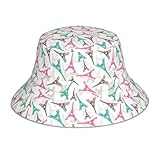 Style réversible : avec son élégant imprimé double face, ce chapeau cloche coloré de la Tour Eiffel offre deux looks en un, vous permettant de changer de style facilement. Idéal pour tous ceux qui veulent un bob qui combine mode et fonctionnalité