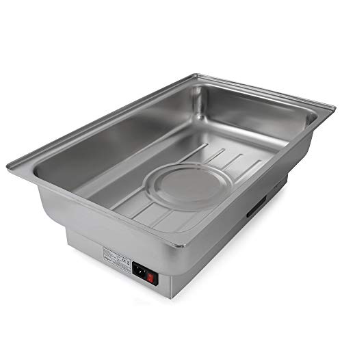 Zelsius elektrischer Edelstahl Chafing Dish für GN 1/1 | 9 Liter | bis 80°C mit Display | Speisenwärmer Büffetwärmer… – Bild 3