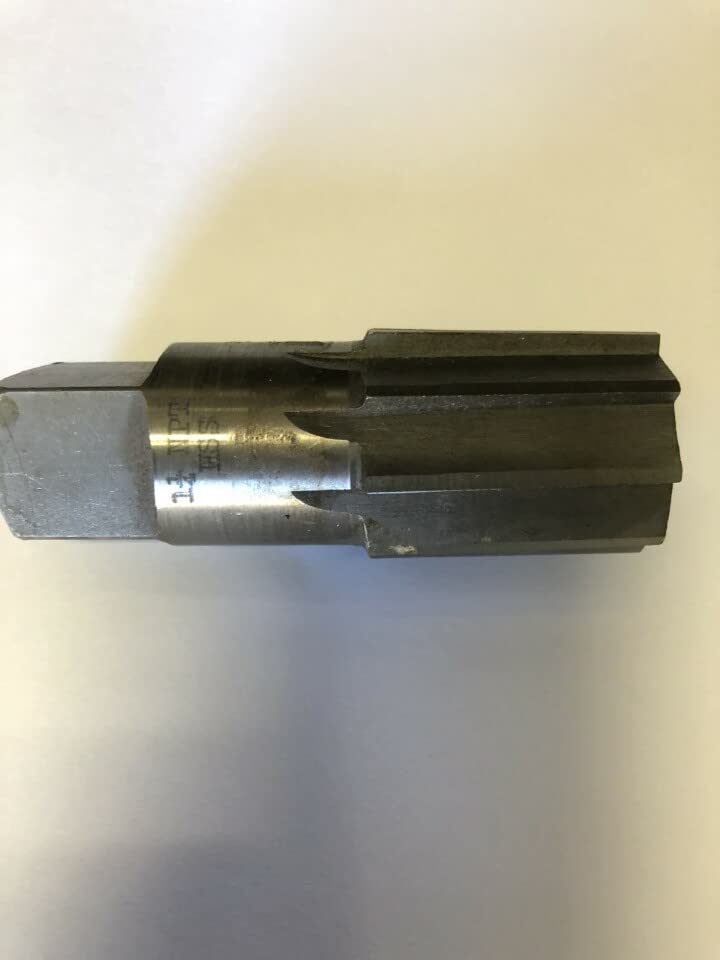 1-1/4 NPT HIGH Speed Steel Straight Flute Taper Pipe Reamer