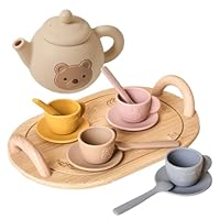 Amazon | おままごと ティーセット お茶会おもちゃ 子供用フタヌーン