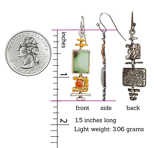 SPUNKYsoul Stylish Handmade Botique Boho Lightweight Earring Vintage Artsy Jewelry for Women3