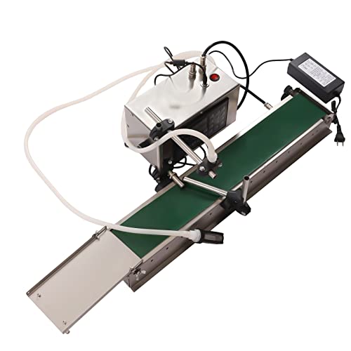 Liquid Filling Machine?Single Head Automatic Juice Sauce Bottle Tube Filling Machine,Digital Control Filler For Perfume Oil Water Juice (Heat Resistance)0.92gallon/min