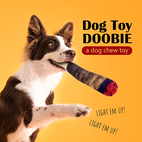 Dog Toy Doobie | Funny Dog Toy | Cool Dog Toys | Gifts For Dogs | Funny Squeaky Dog Toys | Novelty Dog Toys | Dog Birthday Gift (1 Pack) #TOP1