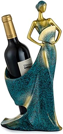 NUPTIO Wine Racks Single Bottle Wine Holder Countertop & Tabletop Holder Dining Table Centrepiece Ornaments for Living Room Kitchen Storage Rack Cabinet Interior Decor Gifts for Christmas Friends