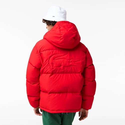 Lacoste Mens Men's Quilted Water-repellent Short Jacket4