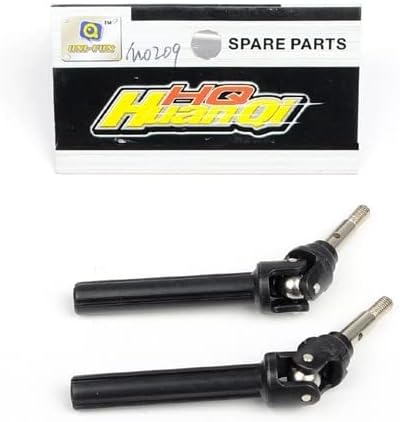 Remo P2019 Front Cardan Shaft Unit 2PCS M0209 for REMO Hobby 1021 1025 8025 HQ727 Slash 8051 8055 1:10 Short Course Truck Part - (Color: P2019-m0209-front)
