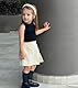 Miipat Baby Mädchen Bekleidungssets Kleinkind Mädchen 2Pcs Sommer Outfits Ärmellose Halfter Tops mit Mini Rock Sets Mädchen Kleidung Sets 110 3-4 Jahre