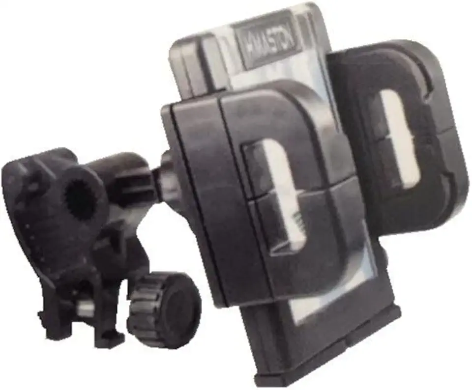 Suporte Universal para Celular, Smartphones e GPS - Motocicleta, Bicicleta - Preto