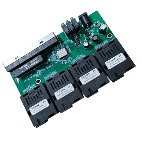 Convertisseur optique 4F4E pour étendre la fibre Ethernet rapide dans vos bureaux