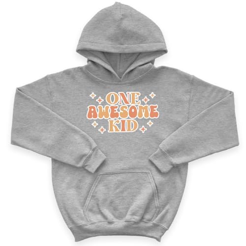 One Awesome Kid Kids' Hoodie - Trendy Hooded Sweatshirt - Cute Quote Hoodie