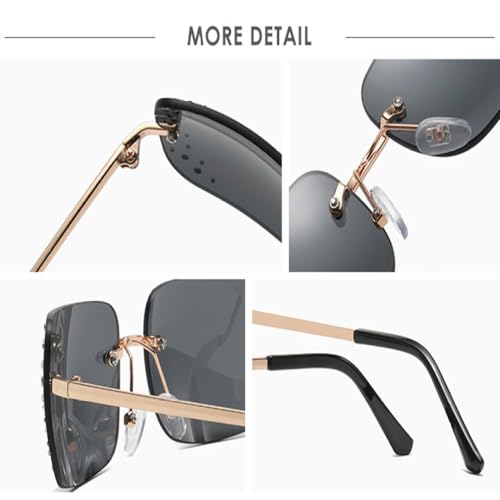 Lunettes de soleil rectangulaires légères pour protéger vos yeux avec style - 4
