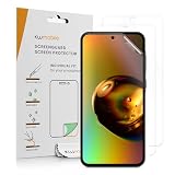 kwmobile 3x Bildschirmschutzfolie kompatibel mit Samsung Galaxy A57 5G Folie - klare Schutzfolien Set in transparent